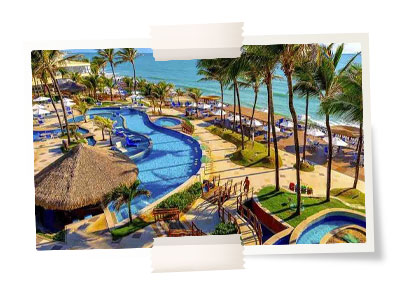 5 dias com 1 acompanhante no Resort